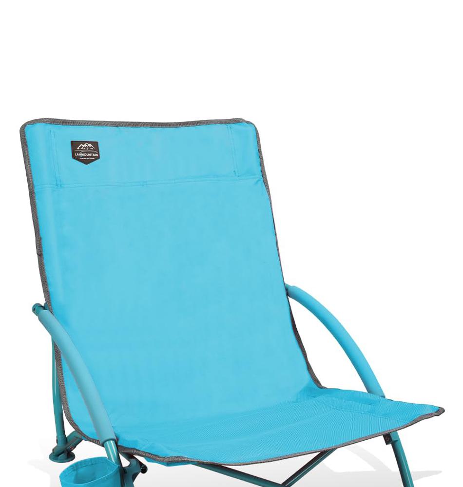 Amazon.com: LANMOUNTAIN 2 Pack Low Beach Chair,Folding Recliner